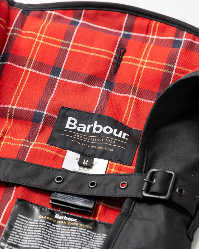 WAX DOG COAT - BLACK DCO0003BK71 -BLACK BARBOUR 