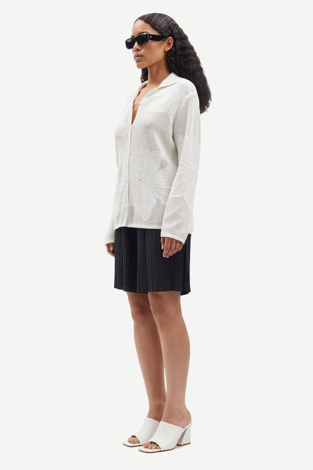 SACONA SHIRT 12923 - CLEAR CREAM F24200034 Clear Cream SAMSOE SAMSOE 