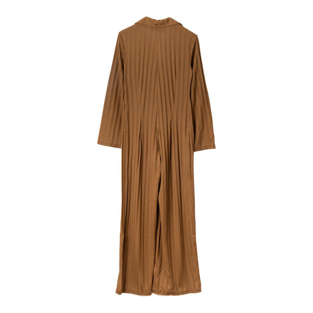 RIB JUMPSUIT - BROWN EJ003 -BROWN VIKTOR & ROLF 