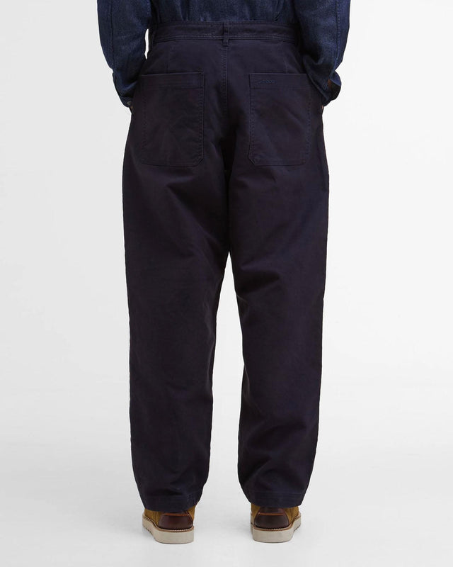 NEWBIRCH OVERSIZED CARGO TROUSER - NAVY MTR0774NY91 -NAVY BARBOUR 