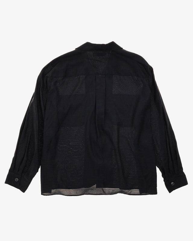 IG OPEN SHIRT DIAMOND - NAVY 2311-0157-262 79 BEAMS 