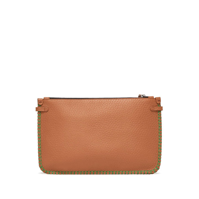 BORSA PELLE BAG - TOFFEE