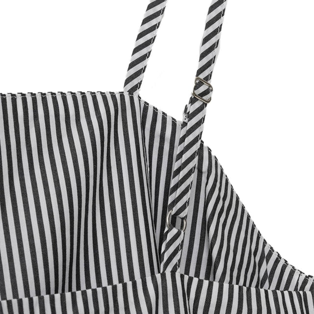 LORETTA DRESS - BLACK/ WHITE S25WDRS102 -BLACK/WHITE OFFICINE GENERALE 