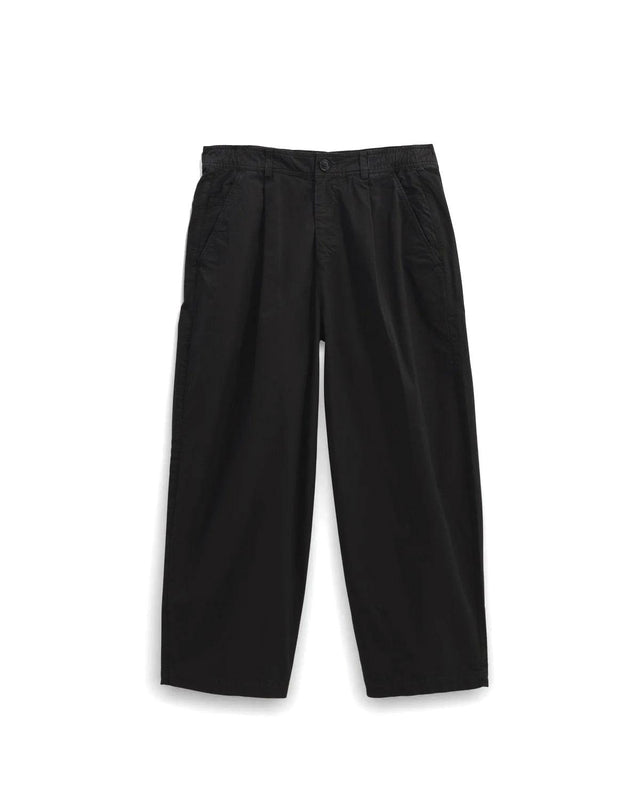DENALI CARPENTER COTTON TROUSERS - WASHED BLACK AW24-TRO-DEN-BKJ-BLK -BLACK WAX LONDON 