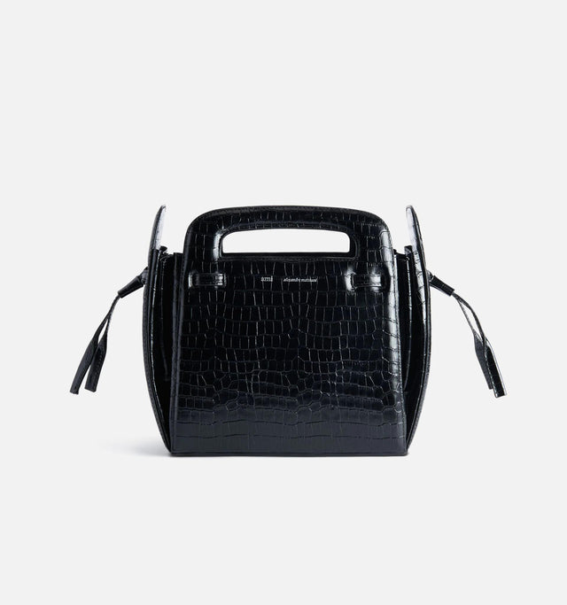 SMALL ACCORDEON BAG - BLACK