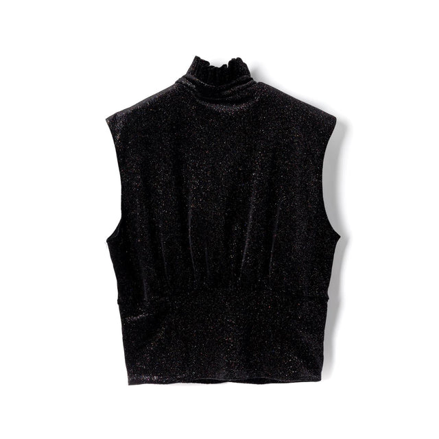 VELVET BUSTIER - BLACK ET044 -BLACK VIKTOR & ROLF 