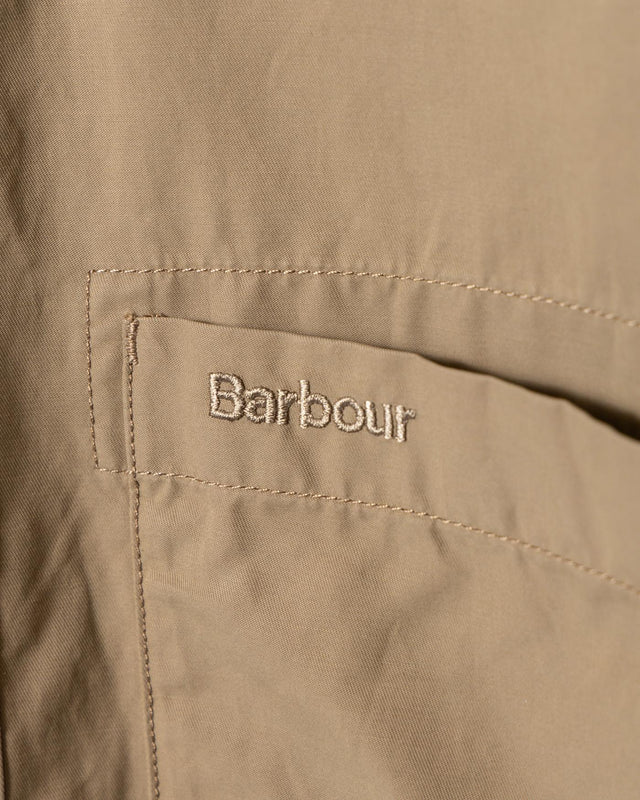 SILVERBAY OS TWILL OVERSHIRT - BRITISH KHAKI MOS0438KH11 -BRITISH KHAKI BARBOUR 