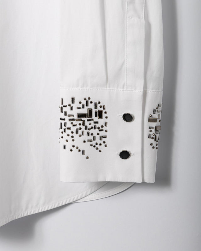 QUEVA SHIRT - WHITE 2426116062600 -1 MAX MARA 