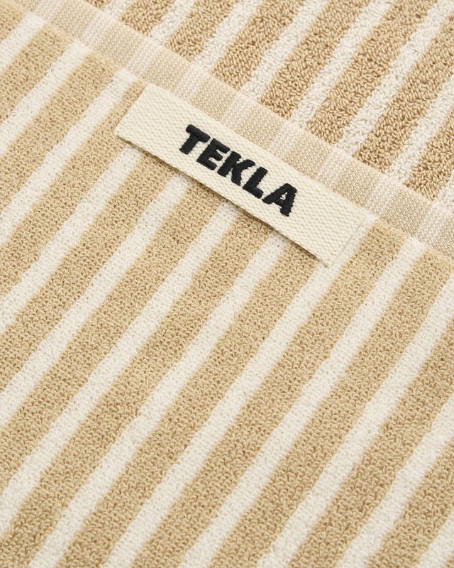 BATH TOWEL - IVORY STRIPES TT-IVST70X140 -Ivory Stripes TEKLA 