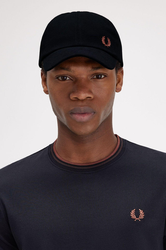 CLASSIC PIQUÉ CAP - BLACK