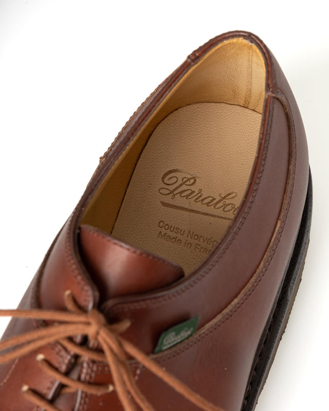AVIGNON LEATHER SHOES - LIS MARRON 705111 -LIS MARRON PARABOOT 