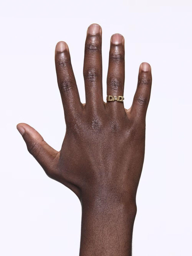 DAD ROYAL RING - GOLD 500497YG -GOLD MARIA BLACK 