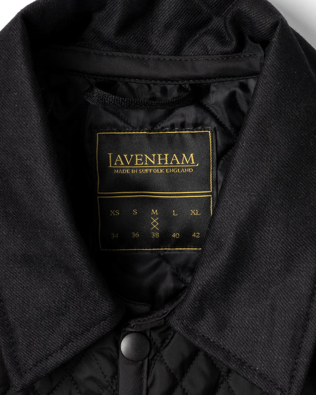 PANELED JACKET - BLACK LV12002 F44 -BLACK LAVENHAM 