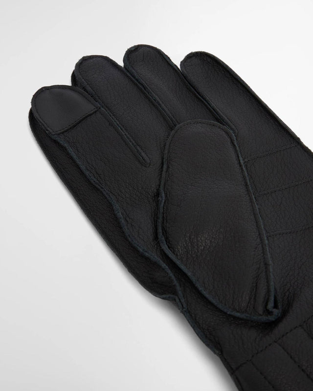 LEATHER UTILITY GLOVES - BLACK MGL0013BK12 -BLACK BARBOUR 