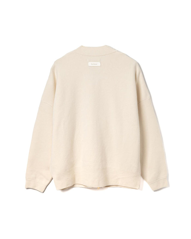 MILDA KNITTED BOMBER - BIRCH LKN1710WH52 -BIRCH BARBOUR 