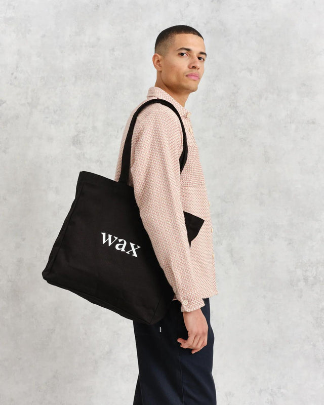 TOTE BAG LOGO - BLACK