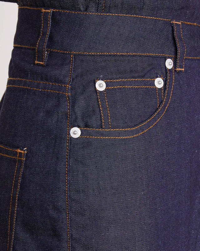 OFFICINE GENERALE S25W5PT752-DARK INDIGO