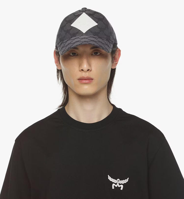 MCM COL DENIM JQD CAP - GREY MECESMM02ED001 GREY MCM 
