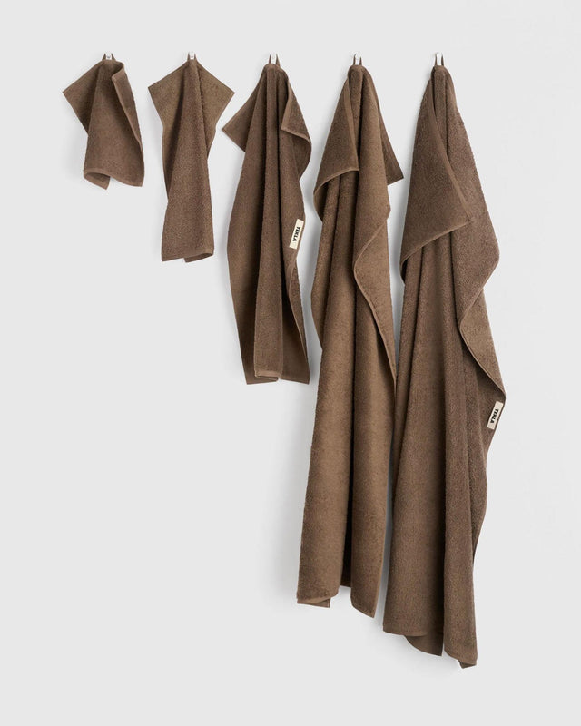 WASHCLOTH - KODIAK BROWN TT-KB30X30 -Kodiak Brown TEKLA 