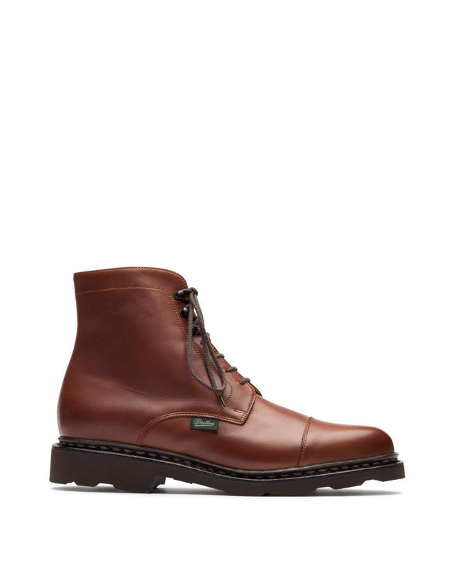 CLAMART LEATHER SHOES - LIS MARRON 177002 -LIS MARRON PARABOOT 