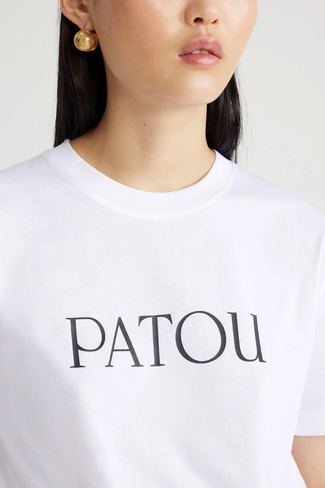 UNISEX LOGO T-SHIRT - WHITE JE0299999 -001W PATOU 