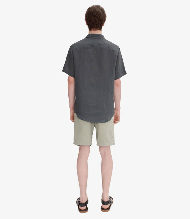 BELLINI LOGO SHORT-SLEEVE SHIRT - CHARCOAL GRAY LIAEK-H12551 LAD-CHARCOAL GRAY A.P.C. 