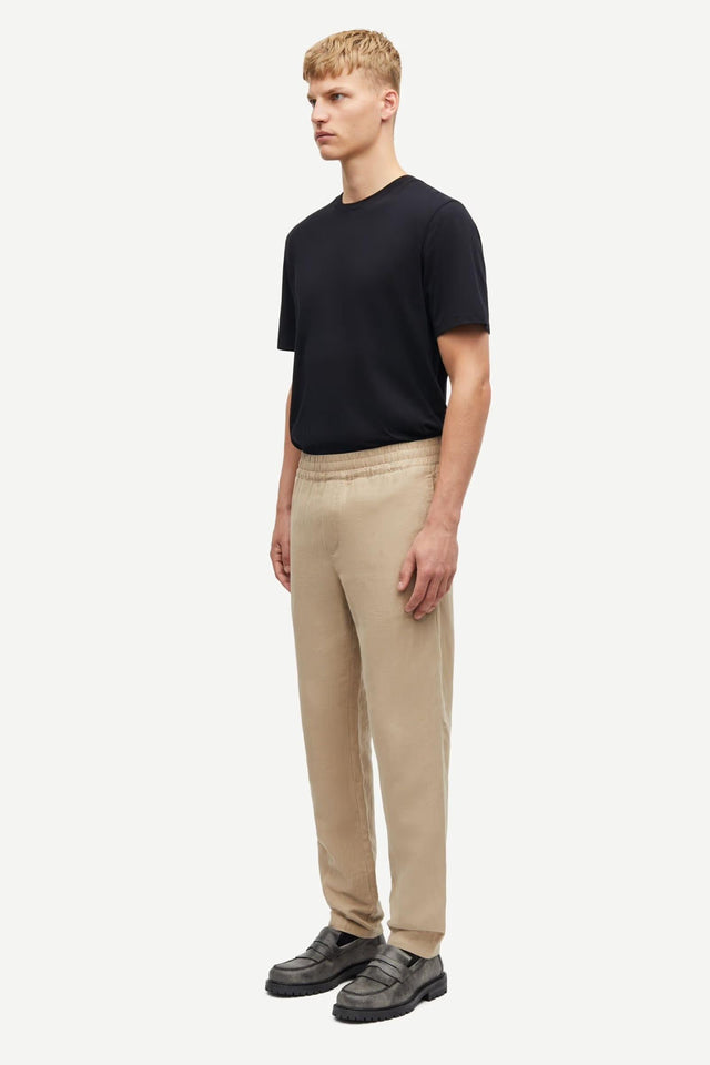 SMITHY TROUSERS - GREIGE M23100079 -GREIGE SAMSOE SAMSOE 