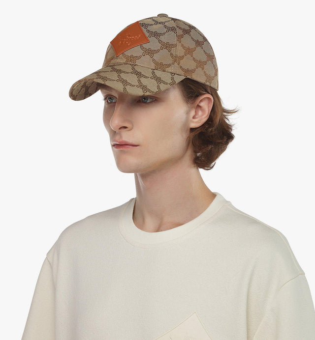MCM COL DENIM JQD CAP - BEIGE MECESMM02IG001 BEIGE MCM 