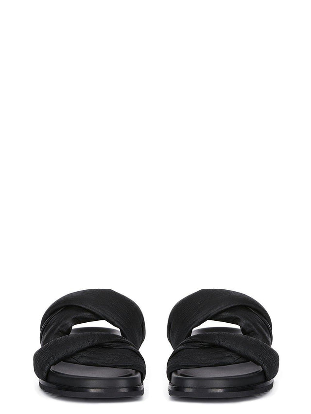 TWISTED GRANOLA SANDALS - BLACK RP01E7804 LBA -09 BLACK RICK OWENS 