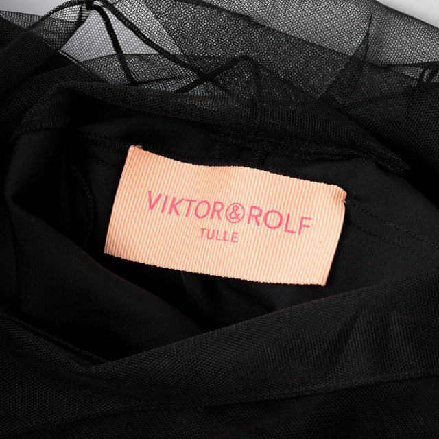 KISS ME DARLING DRESS - BLACK TD035 -BLACK VIKTOR & ROLF 