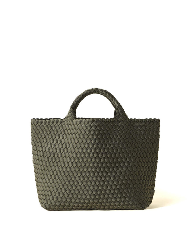 ST. BARTHS MEDIUM TOTE BAG - OLIVE SN03013LD -OLIVE NAGHEDI 