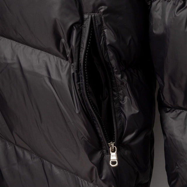 SCOTT DOWN COAT - BLACK 7100-122 -BLACK White Space 