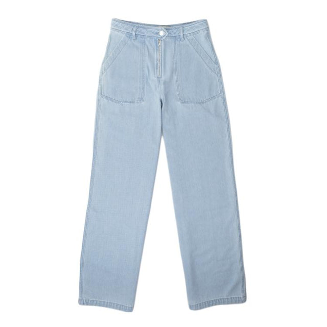 PHILIPPA CHINO PANTS - BLEACH BLUE S25WCHN701 -BLEACH BLUE OFFICINE GENERALE 