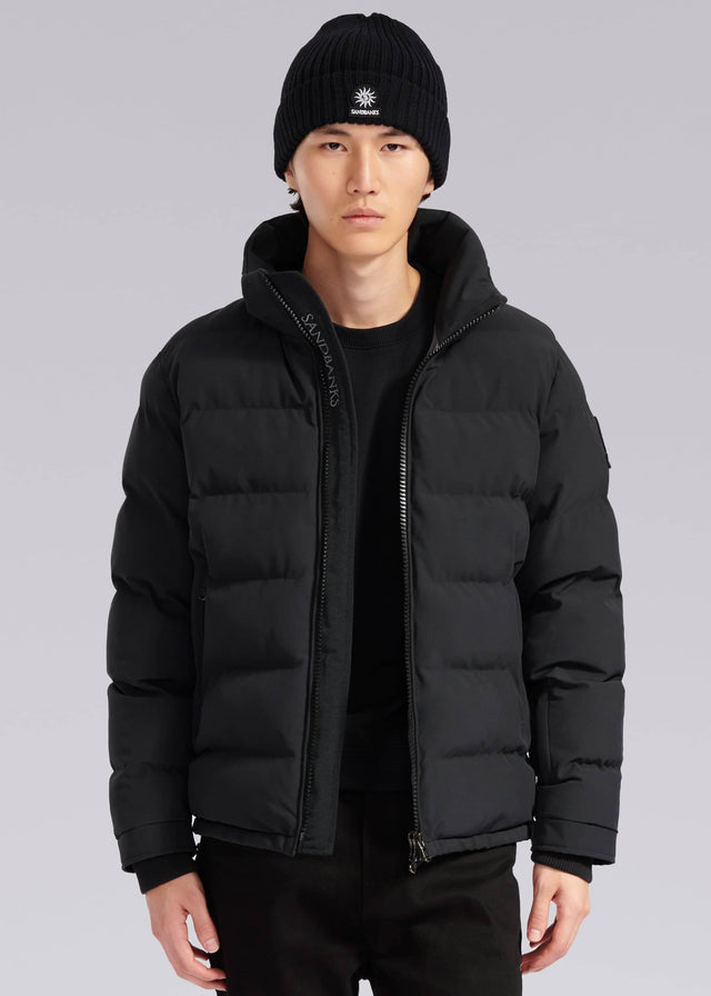 MENS CORE PUFFER - BLACK M12 -BLACK SANDBANKS 