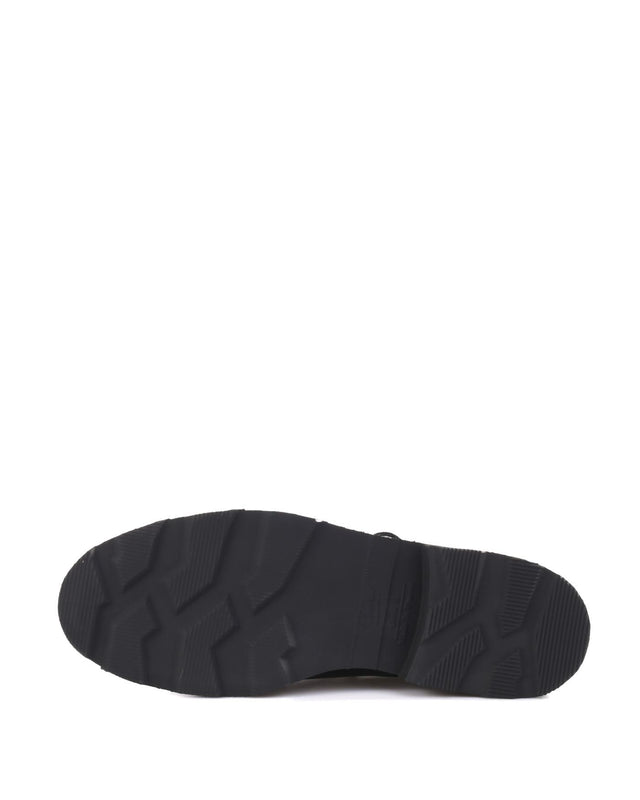 CLAMART LEATHER SHOES - BLACK 177012 -LIS NOIR PARABOOT 