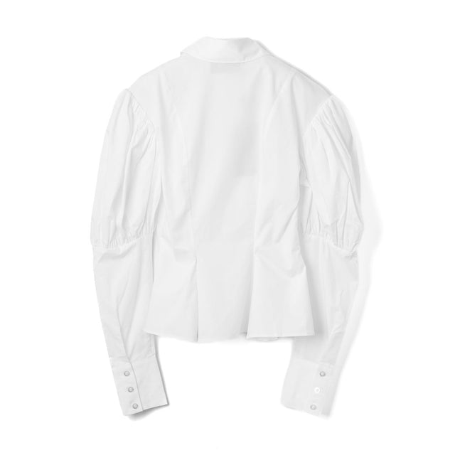 POEFY PRINCESS SHIRT - WHITE TS032 -OFF WHITE VIKTOR & ROLF 