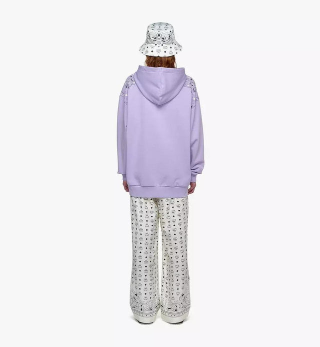 WOMENS BANDANA HOODIE - PURPLE MFADAMM01U700 PURPLE MCM 