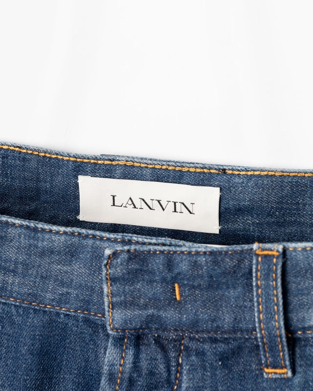 STRAIGHT FIT DENIM PANTS - LIGHT BLUE RM-TR0131-D091-E25 -22 LIGHT BLUE LANVIN 