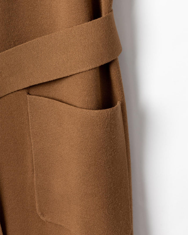 ABETE KNITTED WAISTCOAT - BROWN 2526356011600 -003 MAX MARA 