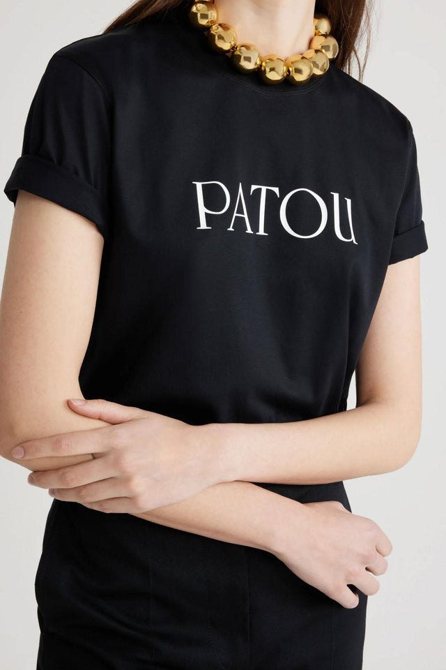 UNISEX LOGO T-SHIRT - BLACK JE0299999 -999B PATOU 
