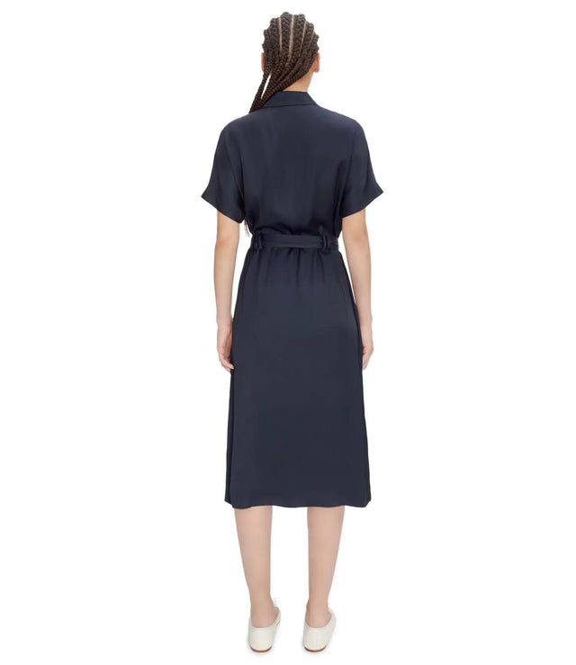 NEW DREW DRESS - BLACK VIAKQ-F05959 LZZ  NOIR A.P.C. 