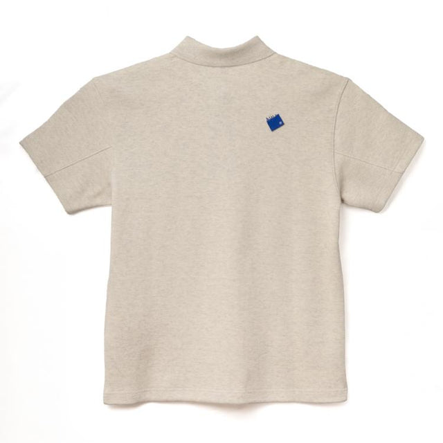 KNIT POLO T-SHIRT - OATMEAL BO42FYPL0201OT -OATMEAL ADERERROR 