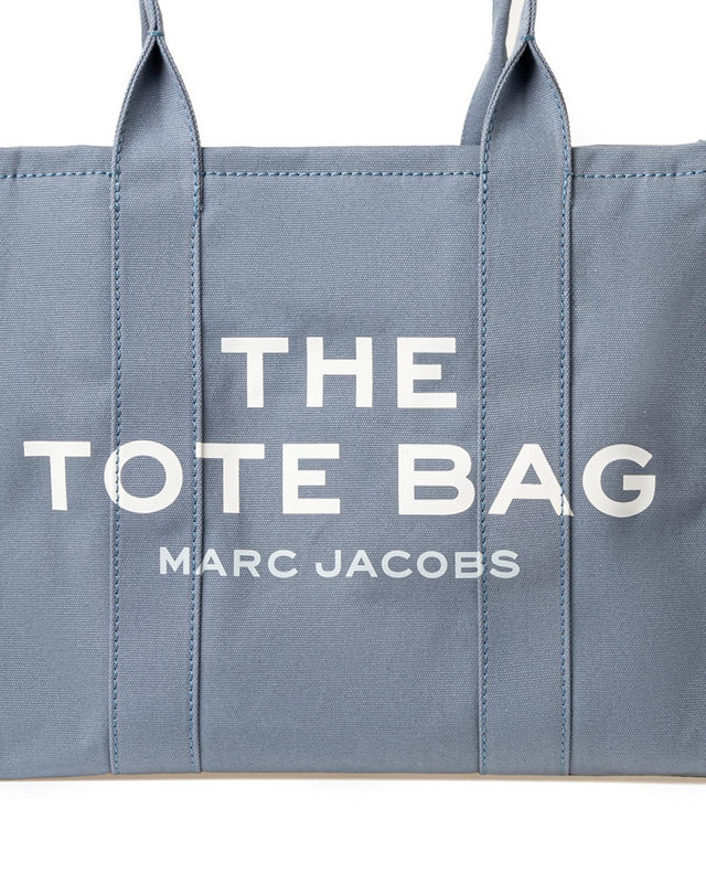 THE CANVAS LARGE TOTE BAG - BLUE SHADOW